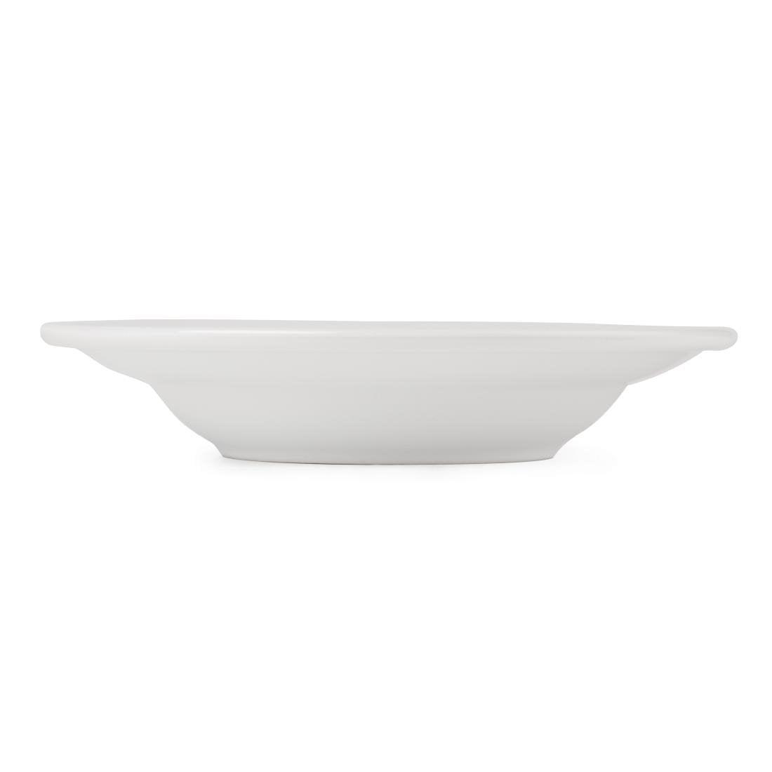Assiettes à soupe et pâtes Olympia Athena 228mm 210ml (lot de 6) - FRANCE CHR