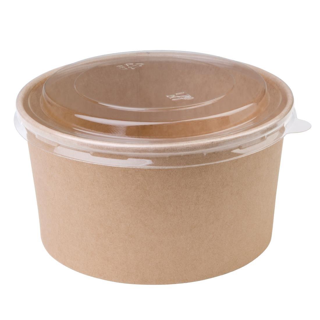 Bols salade kraft ronds Fiesta Compostable 1 L (Lot de 300) - FRANCE CHR