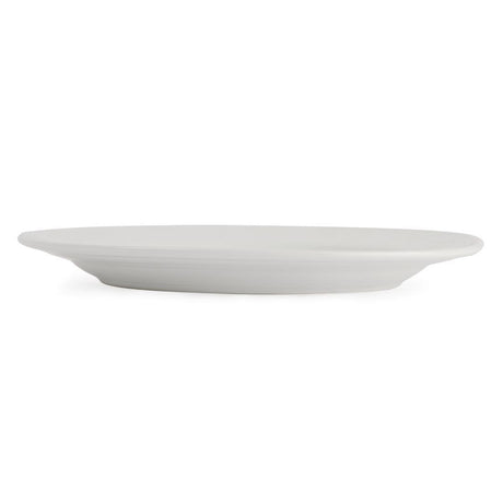 Assiettes à bord large Olympia Linear 250mm (Lot de 12) - FRANCE CHR