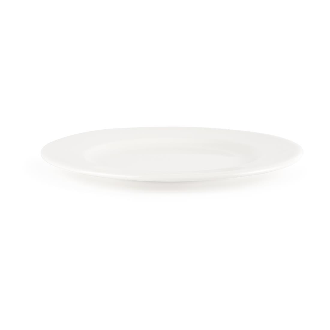 Assiettes classiques blanches Churchill 230mm (Lot de 24) - FRANCE CHR
