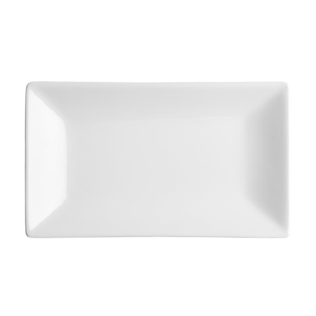 Plat rectangulaire de service 250 x 150mm Olympia (Lot de 4) - FRANCE CHR