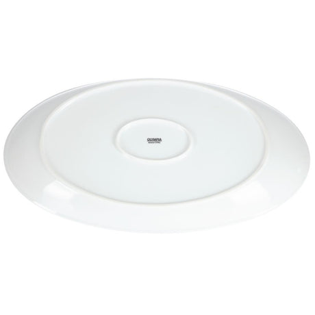 Assiette creuse ovale Olympia 500 x 290mm - FRANCE CHR