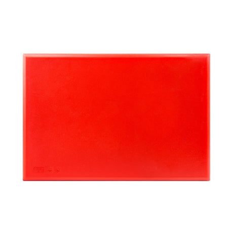 Planche à découper épaisse haute densité Hygiplas rouge - FRANCE CHR
