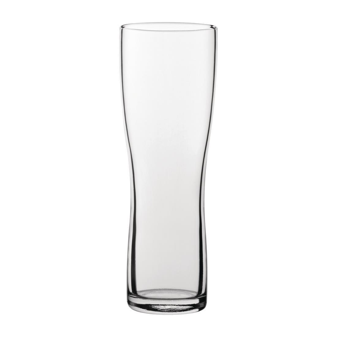 Verres à bière trempés nucléés Utopia Aspen Activator Max CE 570 ml (lot de 24) - FRANCE CHR
