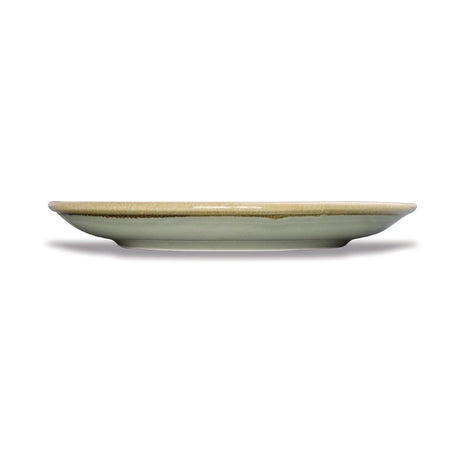 Assiette plate ronde couleur mousse Kiln Olympia 230mm lot de 6 - FRANCE CHR