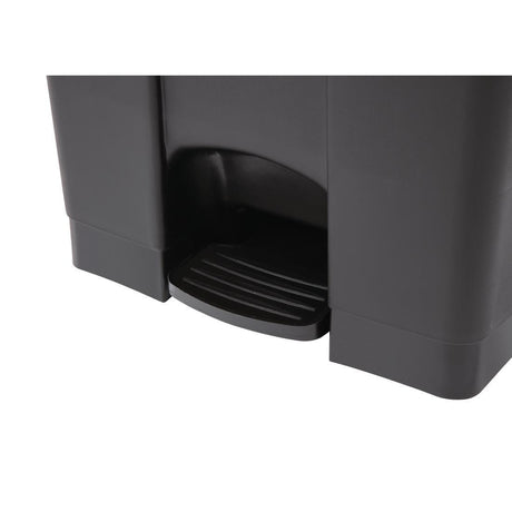 Poubelle de cuisine à pédale Jantex noire 87L - FRANCE CHR