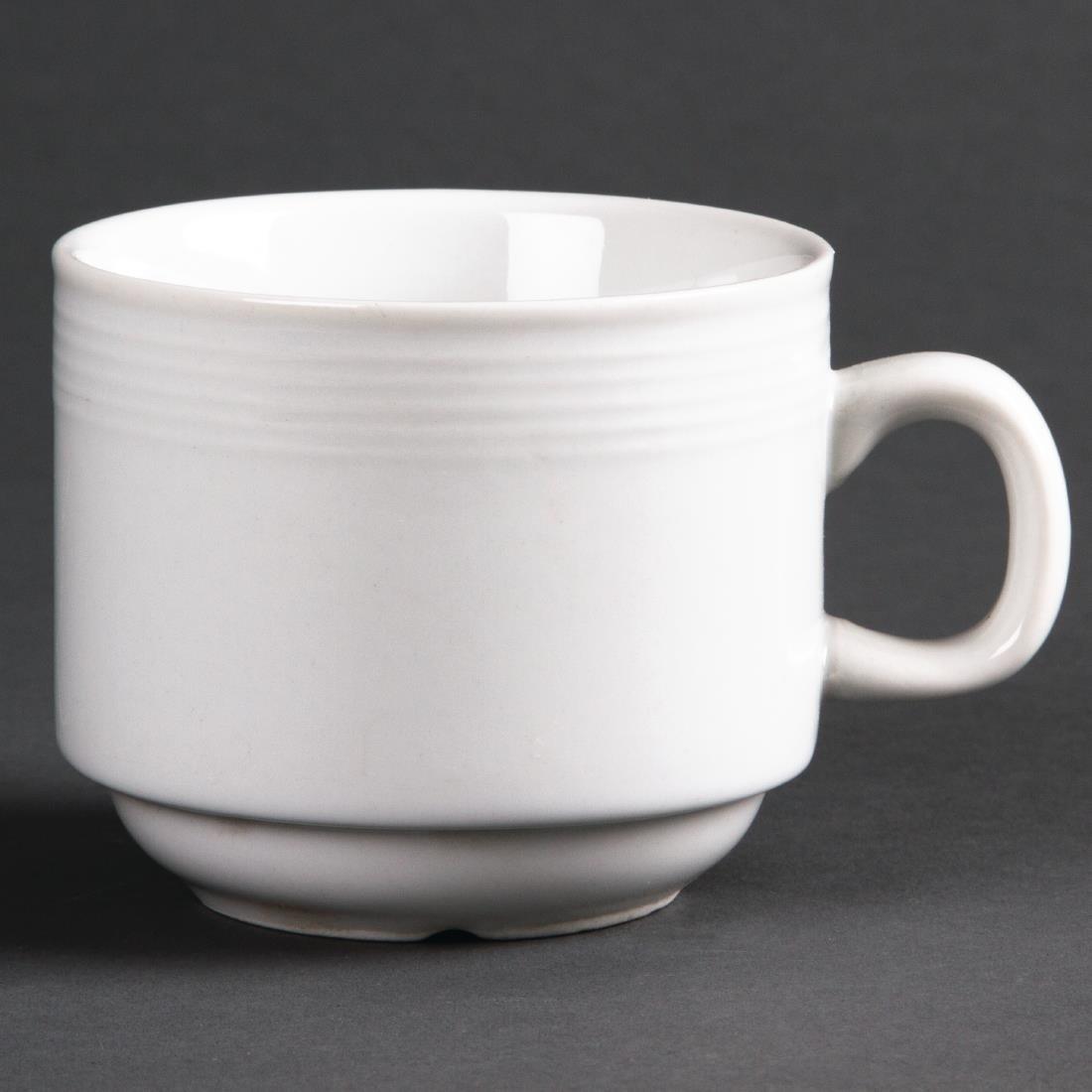Tasse à thé empilable Linear 20cl Olympia (Lot de 12) - FRANCE CHR