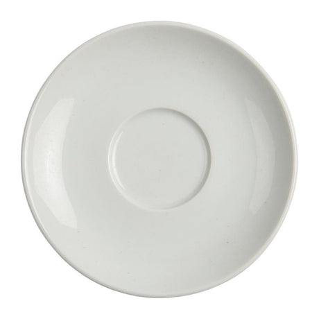 Soucoupes élégantes Olympia Whiteware 148mm (Lot de 12) - FRANCE CHR