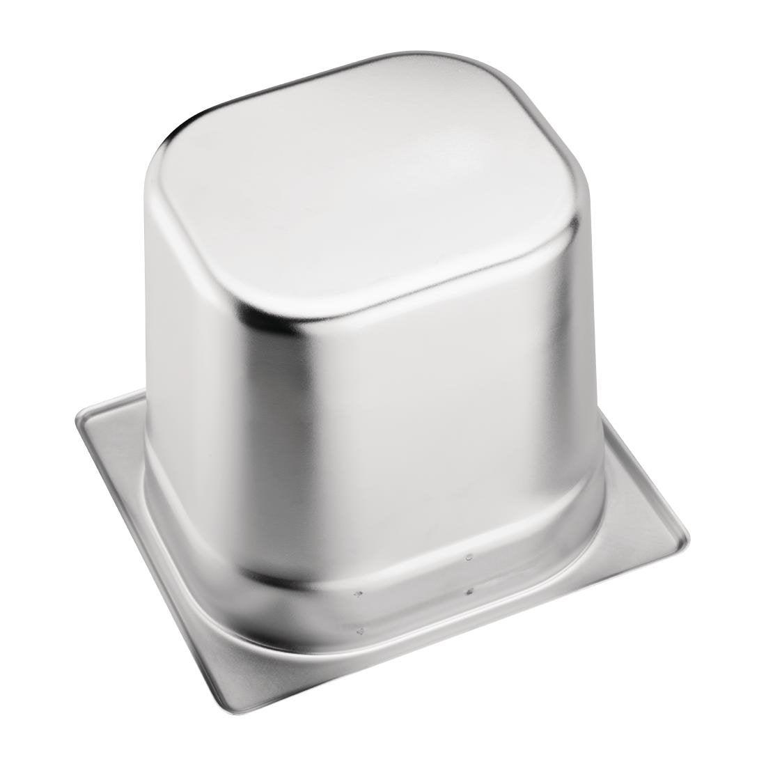 Bac à marc de café GN 1/6 avec barre de frappe - FRANCE CHR