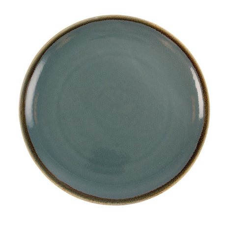 Assiettes plates rondes Olympia Kiln 280mm océan (lot de 4) - FRANCE CHR