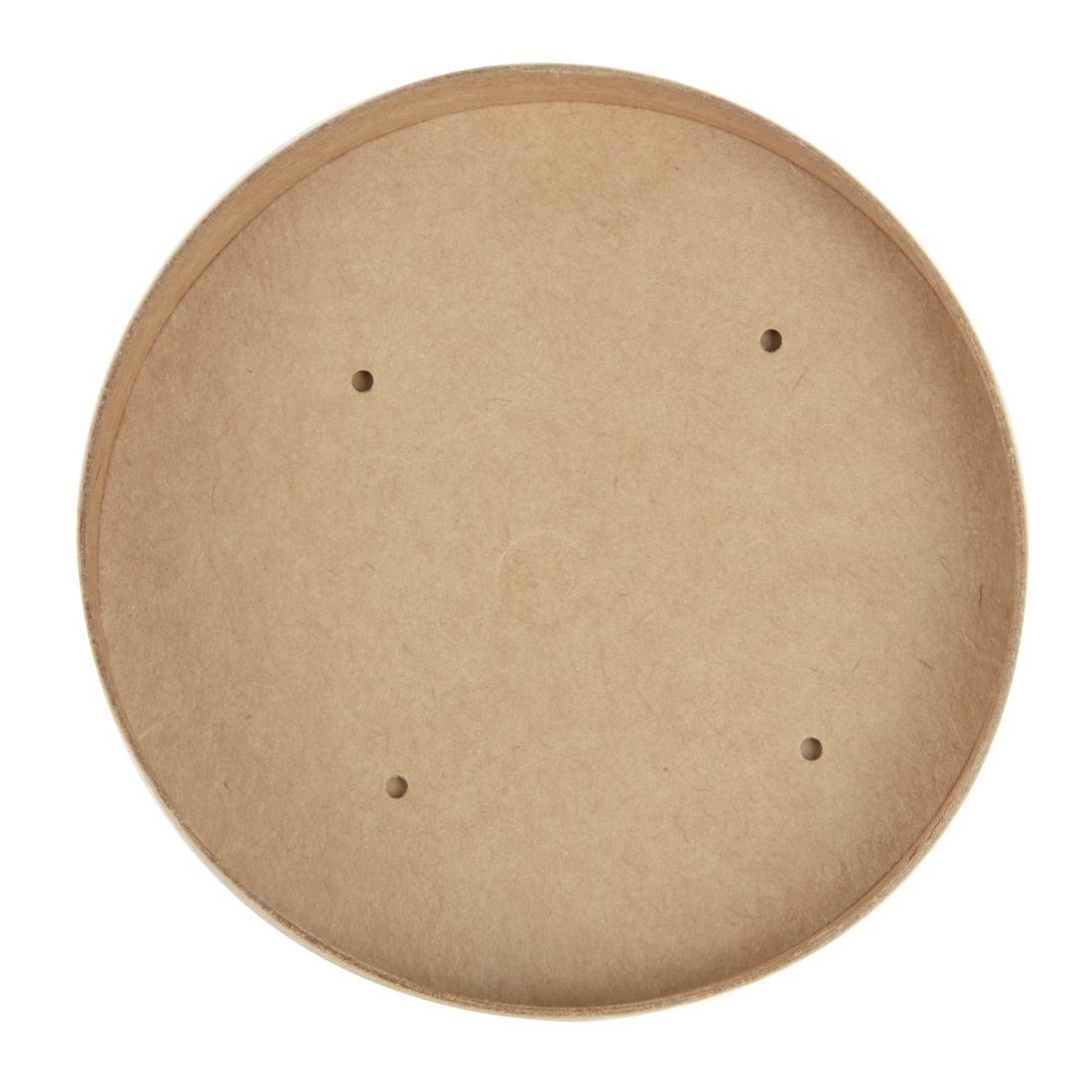 Couvercles pour bols à soupe kraft micro-ondables recyclables Colpac 450ml (lot de 500) - FRANCE CHR