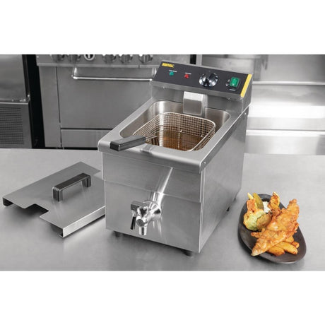 Friteuse induction cuve simple Buffalo 3kW - FRANCE CHR