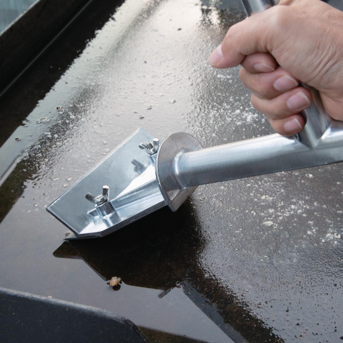 Racloir pour plaque de cuisson Jantex utilisation intensive - FRANCE CHR