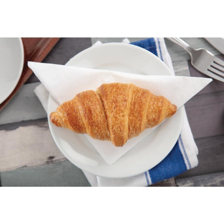 Assiettes à bord large blanches Olympia 165mm (Lot de 12) - FRANCE CHR
