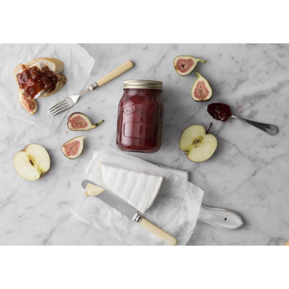 Bocal à conserves couvercle vis Kilner 500ml - FRANCE CHR