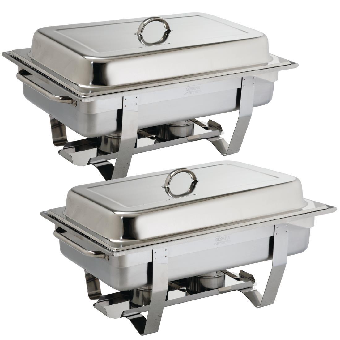 OFFRE GROS VOLUME Chafing dish Milan Olympia GN 1/1 x2 - FRANCE CHR