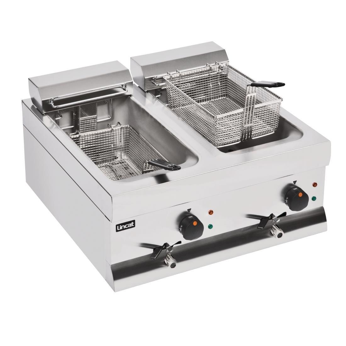 Friteuse électrique double Lincat Silverlink DF66 - FRANCE CHR