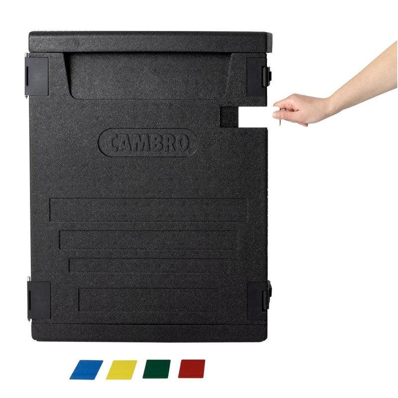Conteneur EPP à chargement frontal Cambro 126L avec 9 glissières - FRANCE CHR