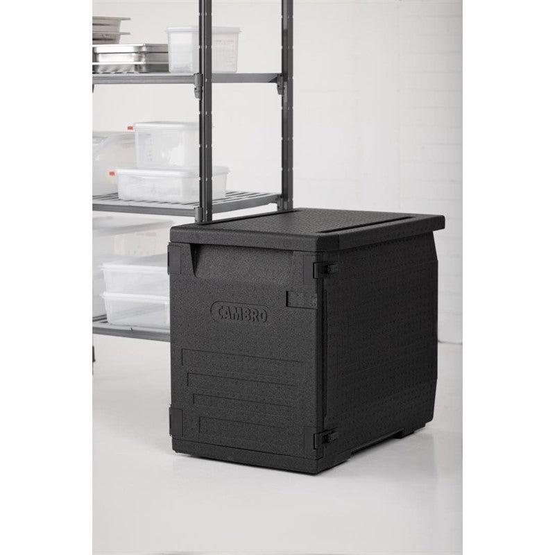 Conteneur EPP à chargement frontal Cambro 126L avec 9 glissières - FRANCE CHR