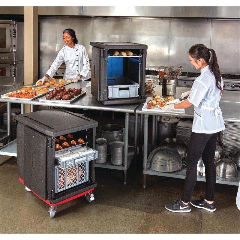 Conteneur EPP à chargement frontal Cambro 155 litres avec glissières ajustables - FRANCE CHR