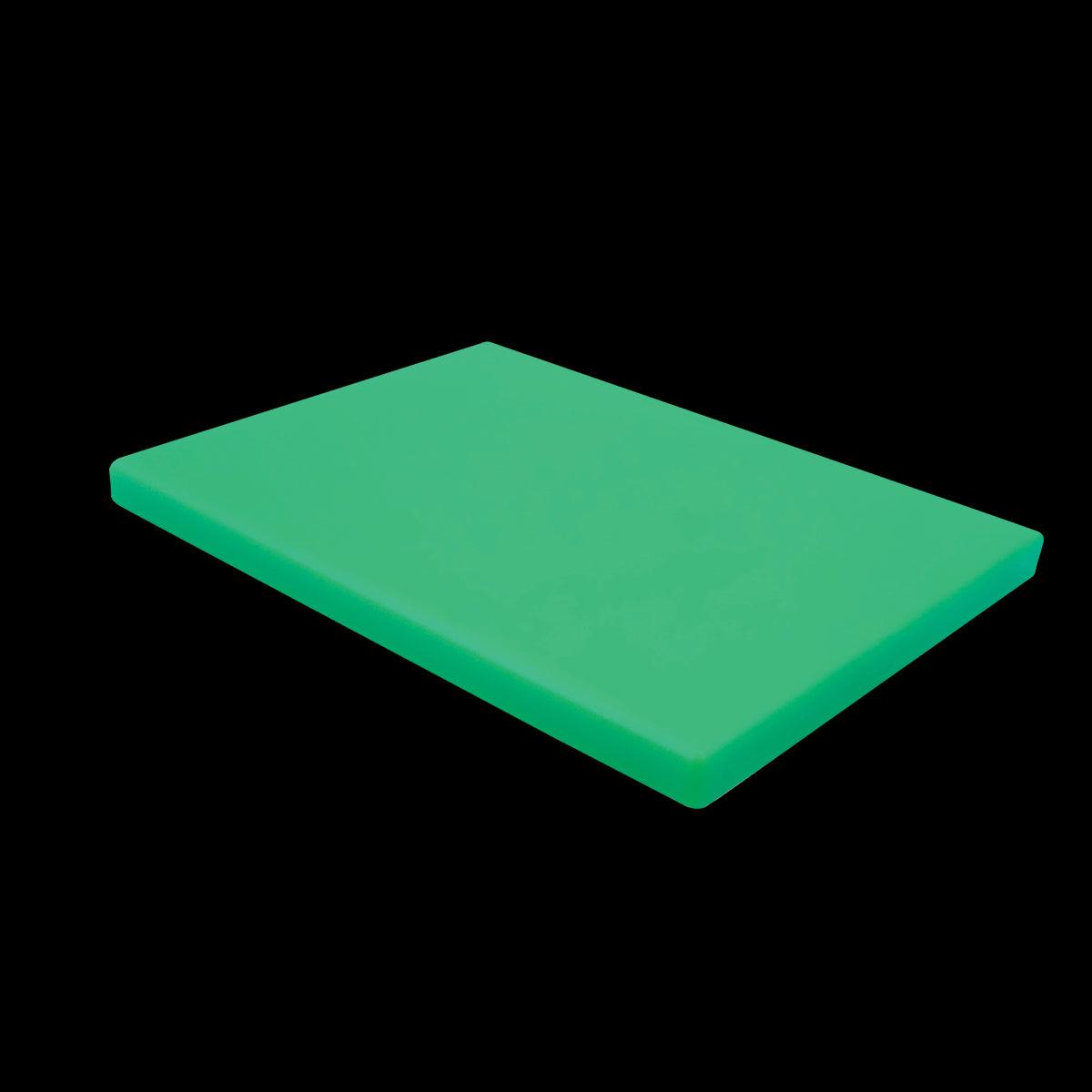 Planche à découper lisse 400x300x20 HACCP - vert - FRANCE CHR