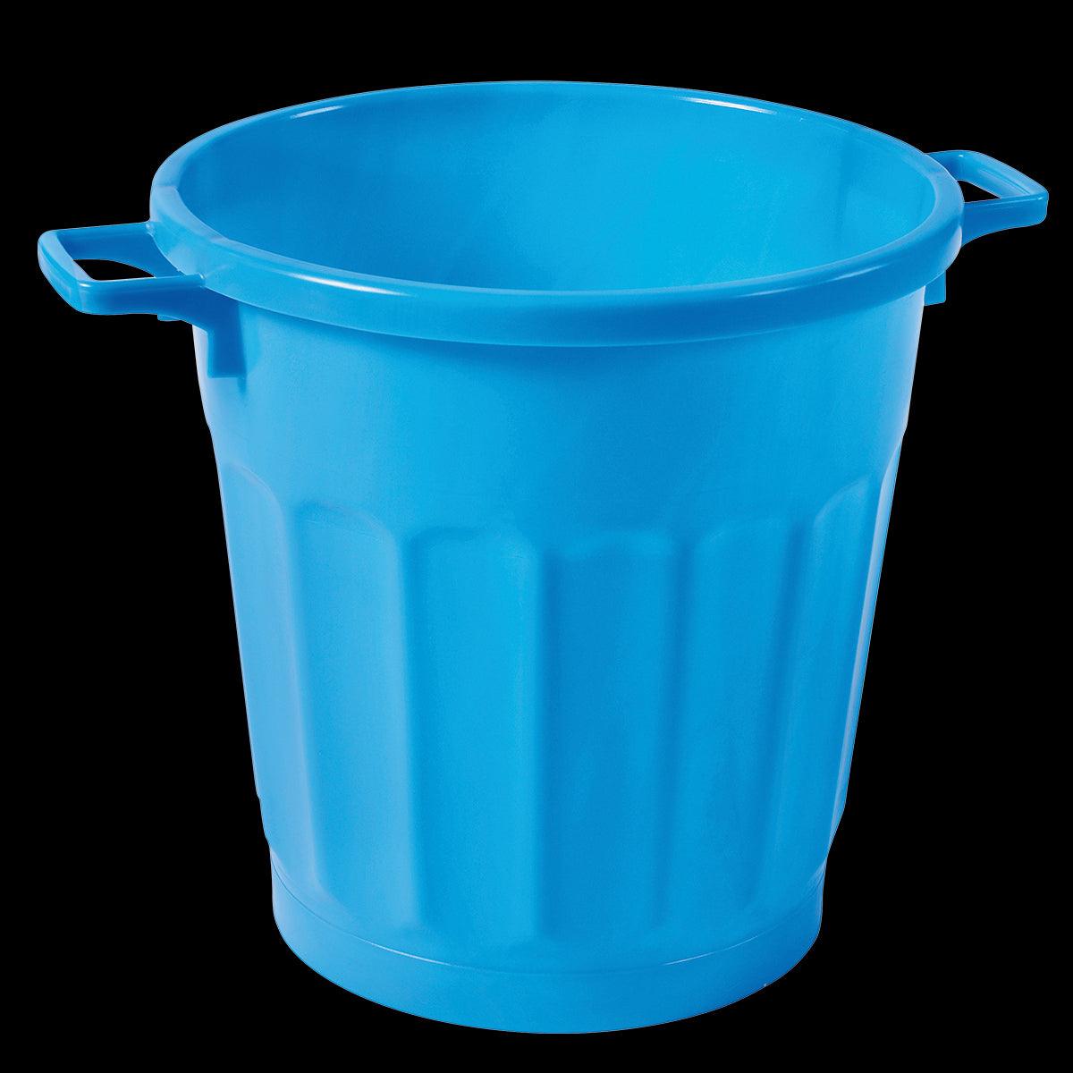 Poubelle ronde tri sélectif 50 L - bleu - FRANCE CHR