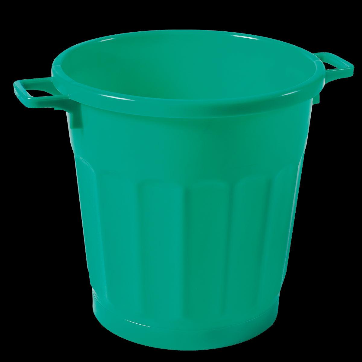 Poubelle ronde tri sélectif 50 L - vert - FRANCE CHR