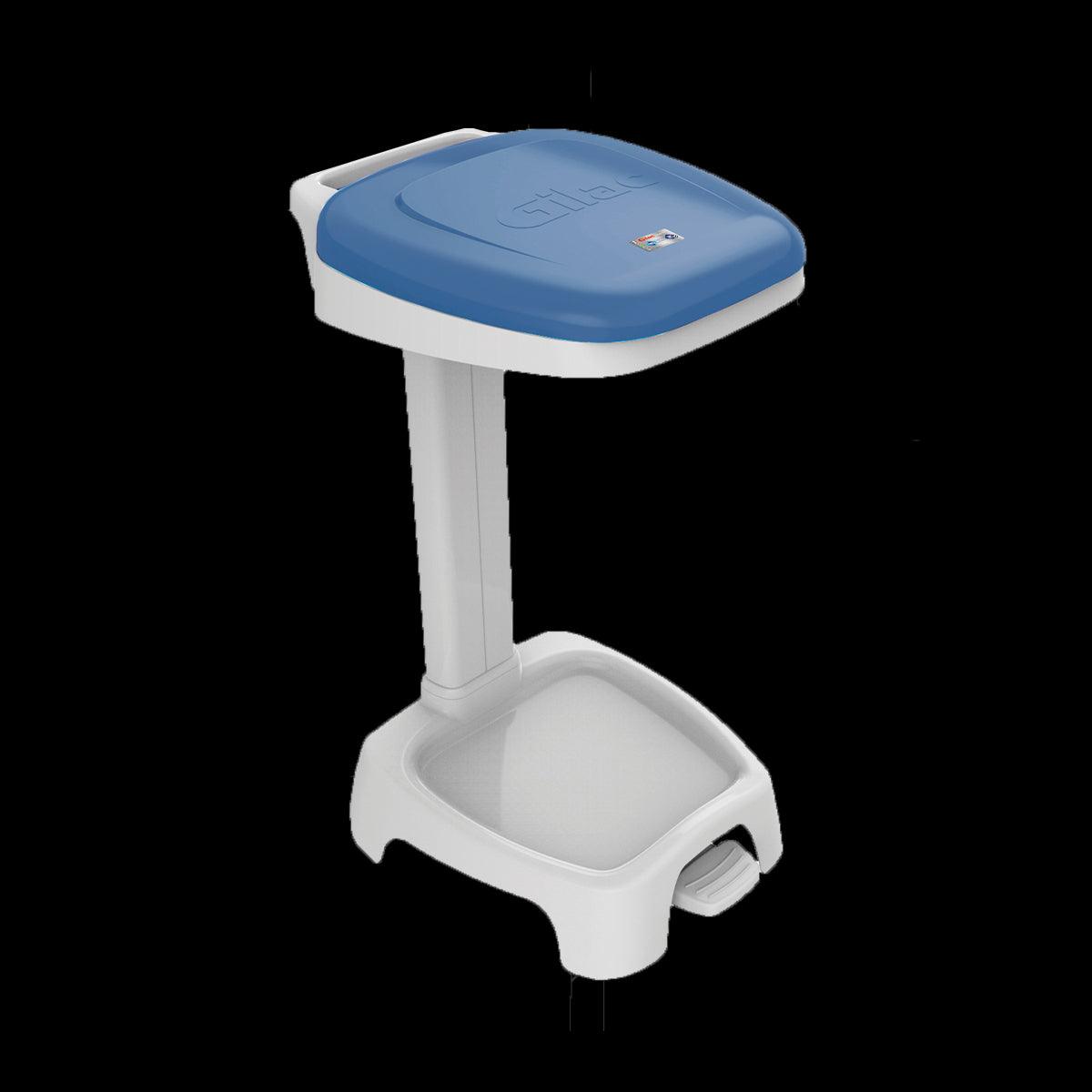 Support sac 120 L + couvercle Gilactiv® bleu - FRANCE CHR