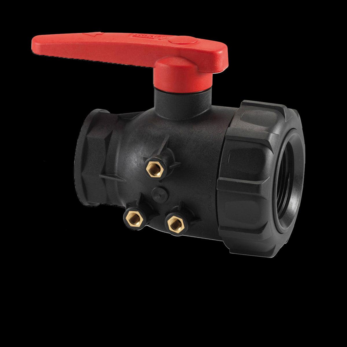 Vanne 70 L/min avec raccord pour bacs grands volumes 310 L à 500 L - FRANCE CHR