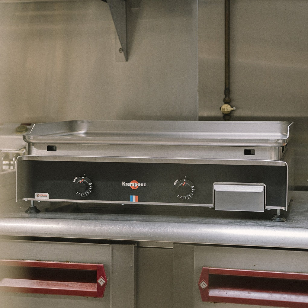 Plancha gaz confort 640 x 440 Automatic Control System - KRAMPOUZ