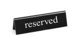reserved