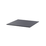 Infinity mange-debout avec piètement blanc + plateau HPL noir 70x70 cm - VEBA - 1 pcs