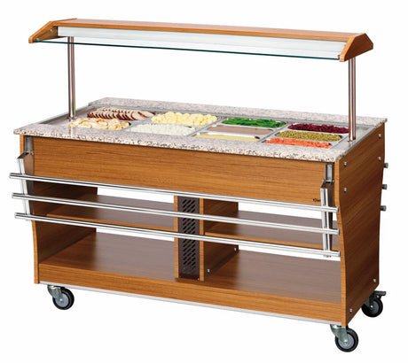 Chariot buffet, chaud, 4x1/1GN - BARTSCHER - 125628