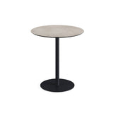 Urban table de bistrot avec piètement noir + plateau HPL Moonstone Ø70 cm - VEBA - 1 pcs