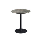 Urban table de bistrot avec piètement noir + plateau HPL Galaxy Marble Ø70 cm - VEBA - 1 pcs