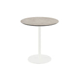 Urban table de bistrot avec piètement blanc + plateau HPL Moonstone Ø70 cm - VEBA - 1 pcs