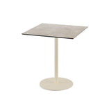 Urban table de bistrot avec piètement sable + plateau HPL Moonstone 70x70 cm - VEBA - 1 pcs