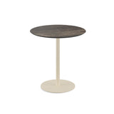 Urban table de bistrot avec piètement sable + plateau HPL Riverwashed Wood Ø70 cm - VEBA - 1 pcs