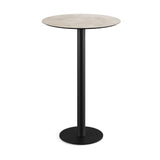 Urban mange-debout avec piètement noir + plateau HPL Moonstone Ø70 cm - VEBA - 1 pcs