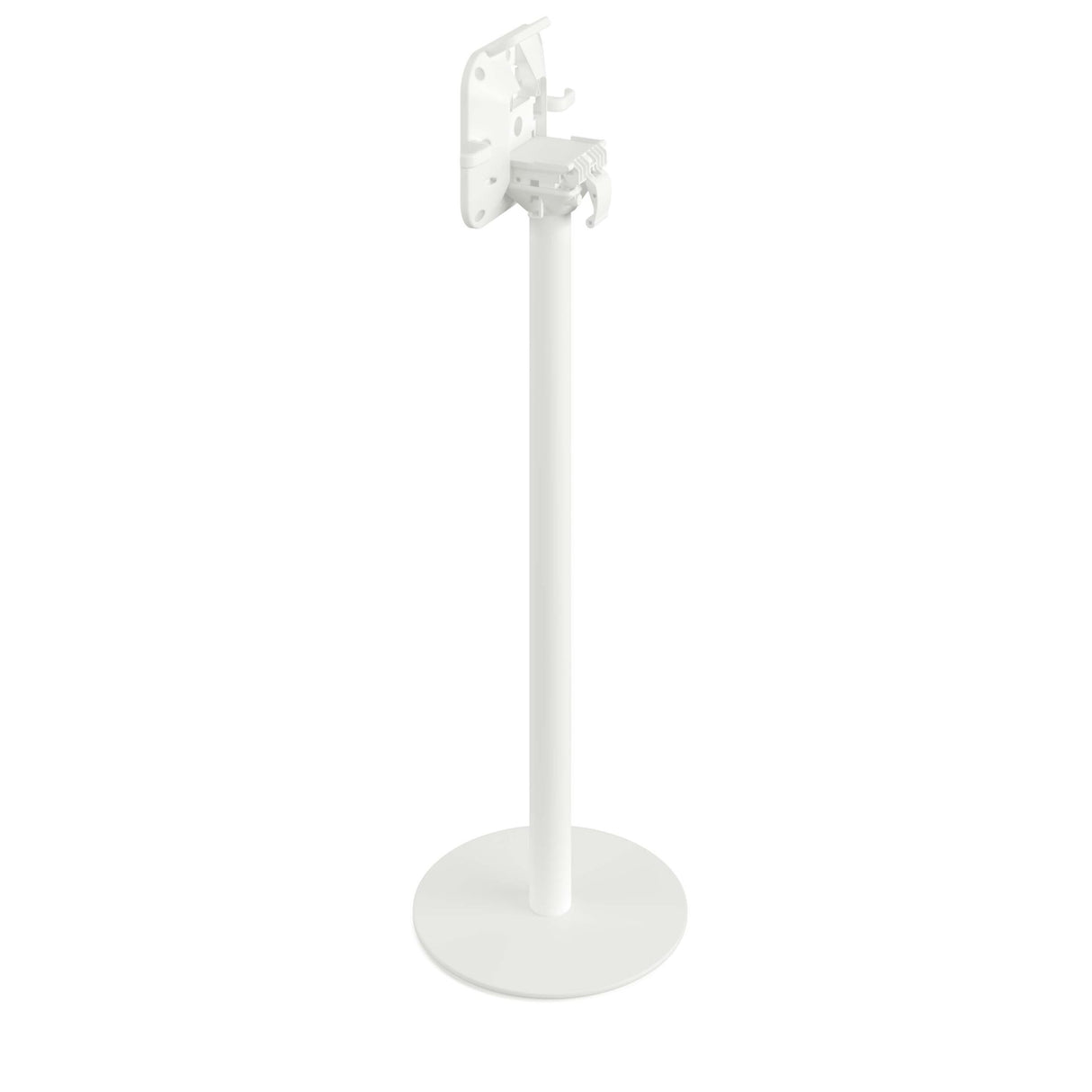 Urban mange-debout avec piètement blanc + plateau HPL Galaxy Marble Ø70 cm - VEBA - 1 pcs