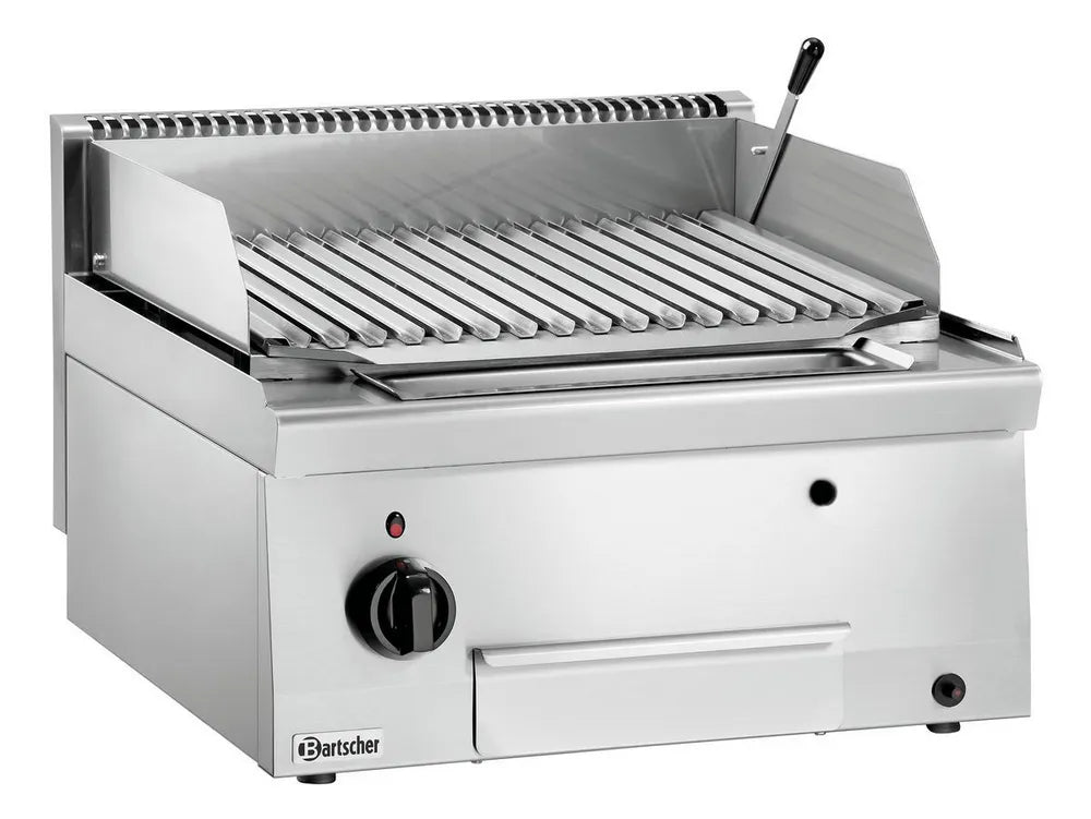 Grill pierre lave gaz 600, L600 - BARTSCHER - 1317003