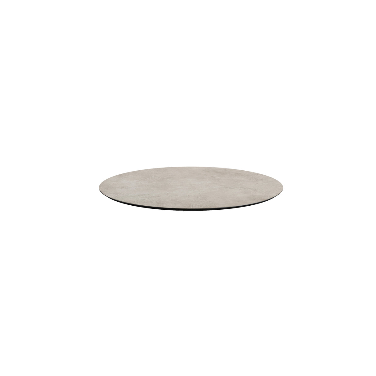 X Cross table de bistrot avec piètement sable + plateau HPL Moonstone Ø70 cm - VEBA - 1 pcs
