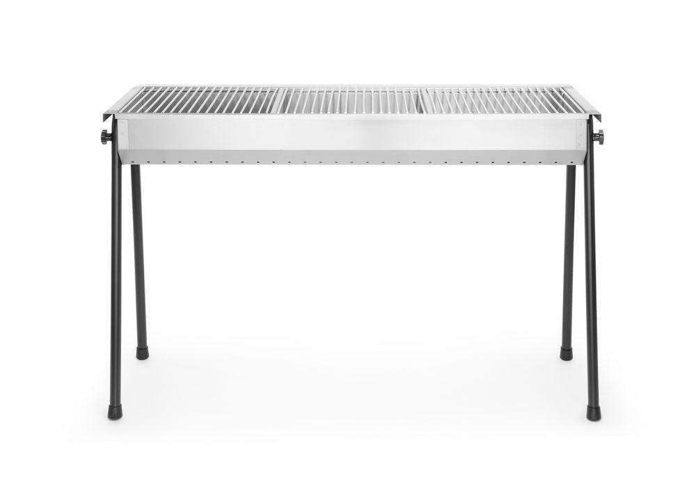 Barbecue à charbon de bois Patio, HENDI, 770x380x(H)760mm