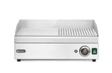 Grill - moitié rainuré - HENDI