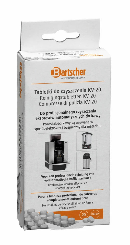 Pastilles de nettoyage KV-20 - BARTSCHER - 173283V