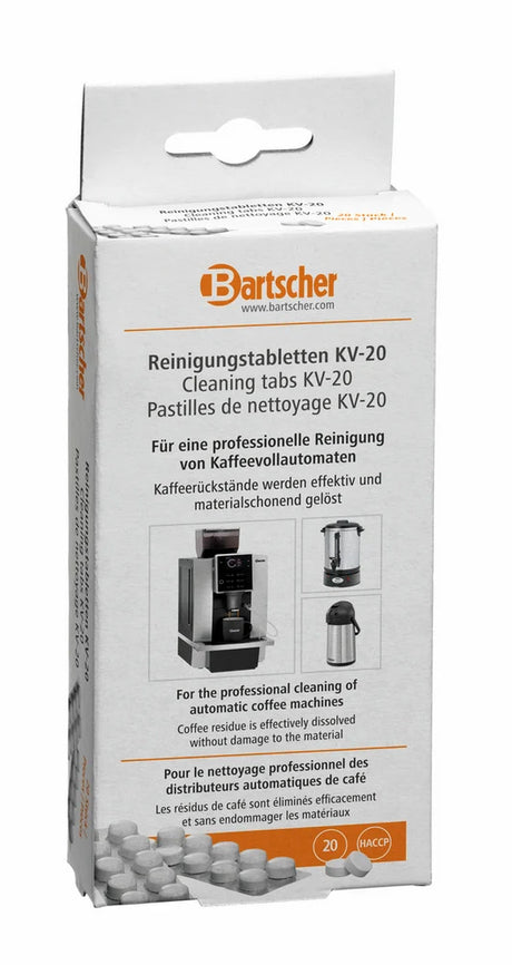 Pastilles de nettoyage KV-20 - BARTSCHER - 173283