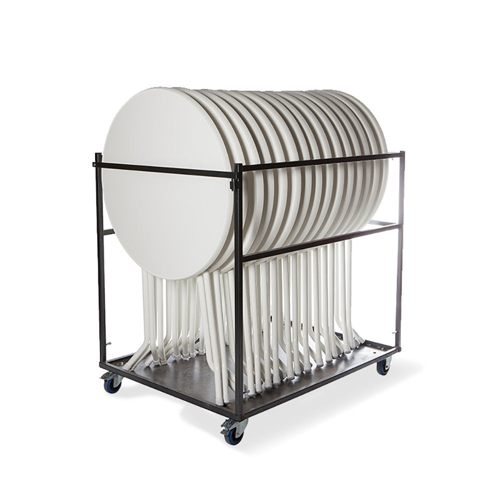 Grand chariot de transport pour mange-debout - pour 10 pièces - VEBA - 1 pcs