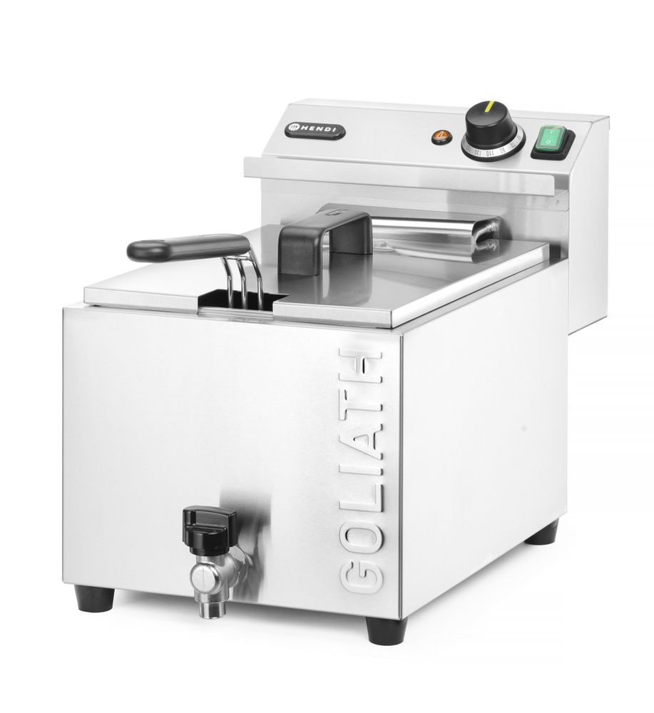 Friteuse XL avec robinet de vidange HENDI GOLIATH - HENDI