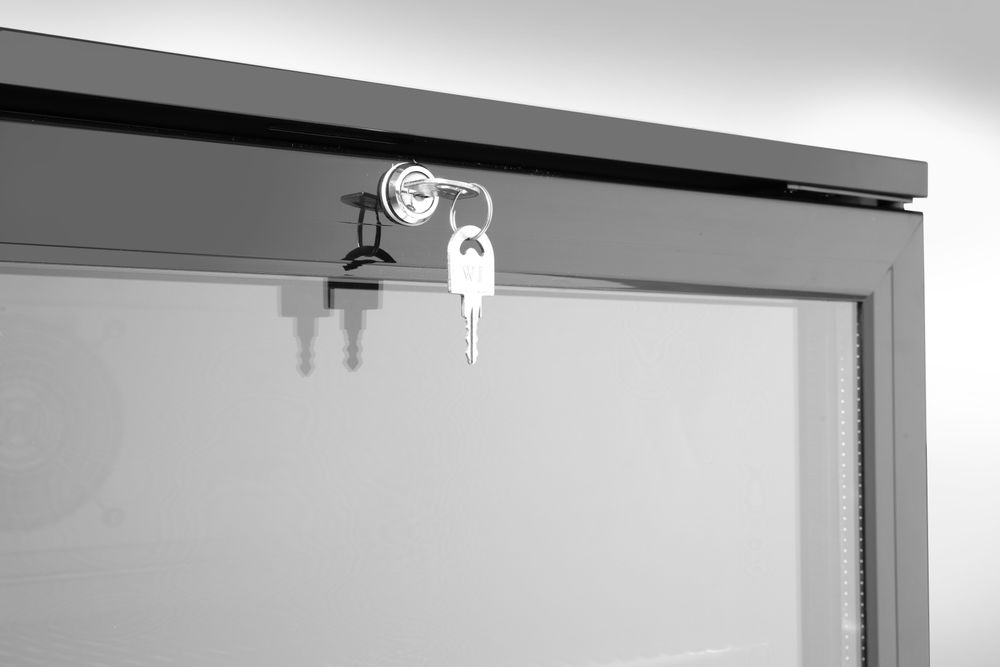 Arrière de bar simple porte - HENDI