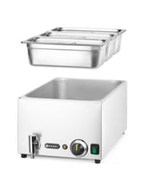 Set bain-marie avec robinet de vidange Ranger - HENDI